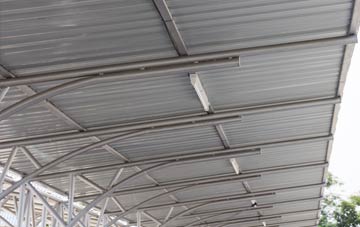 installing Peartree Green metal roofing